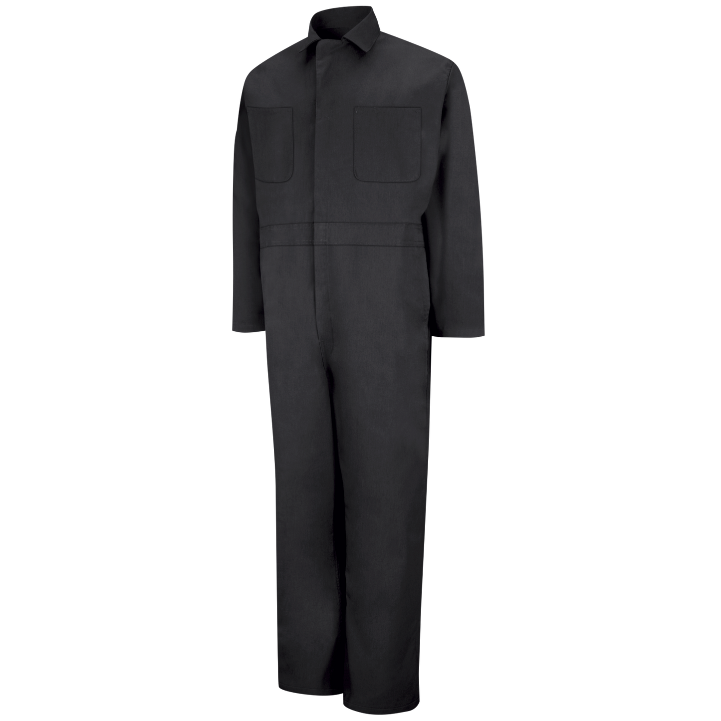 Red Kap Twill Action Back Coverall-Black