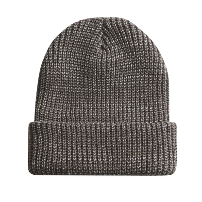 Red Kap Men’s Leatherette Beanie-Charcoal Heather