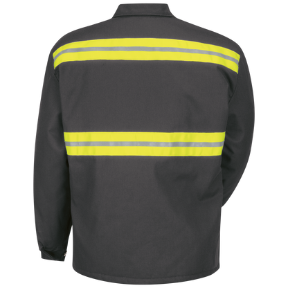 Red Kap Men's Enhanced Visibility Perma-Lined Panel Jacket