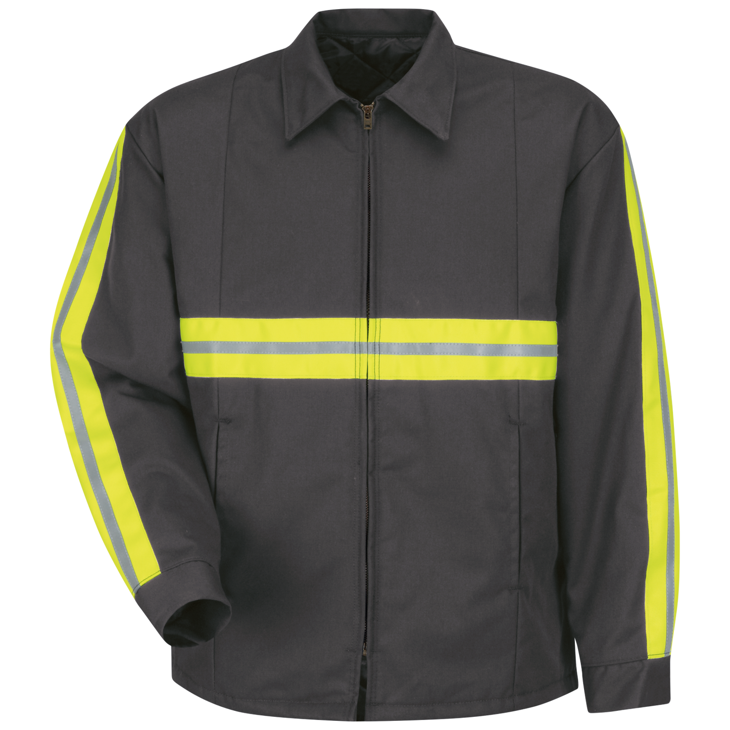 Red Kap Men's Enhanced Visibility Perma-Lined Panel Jacket