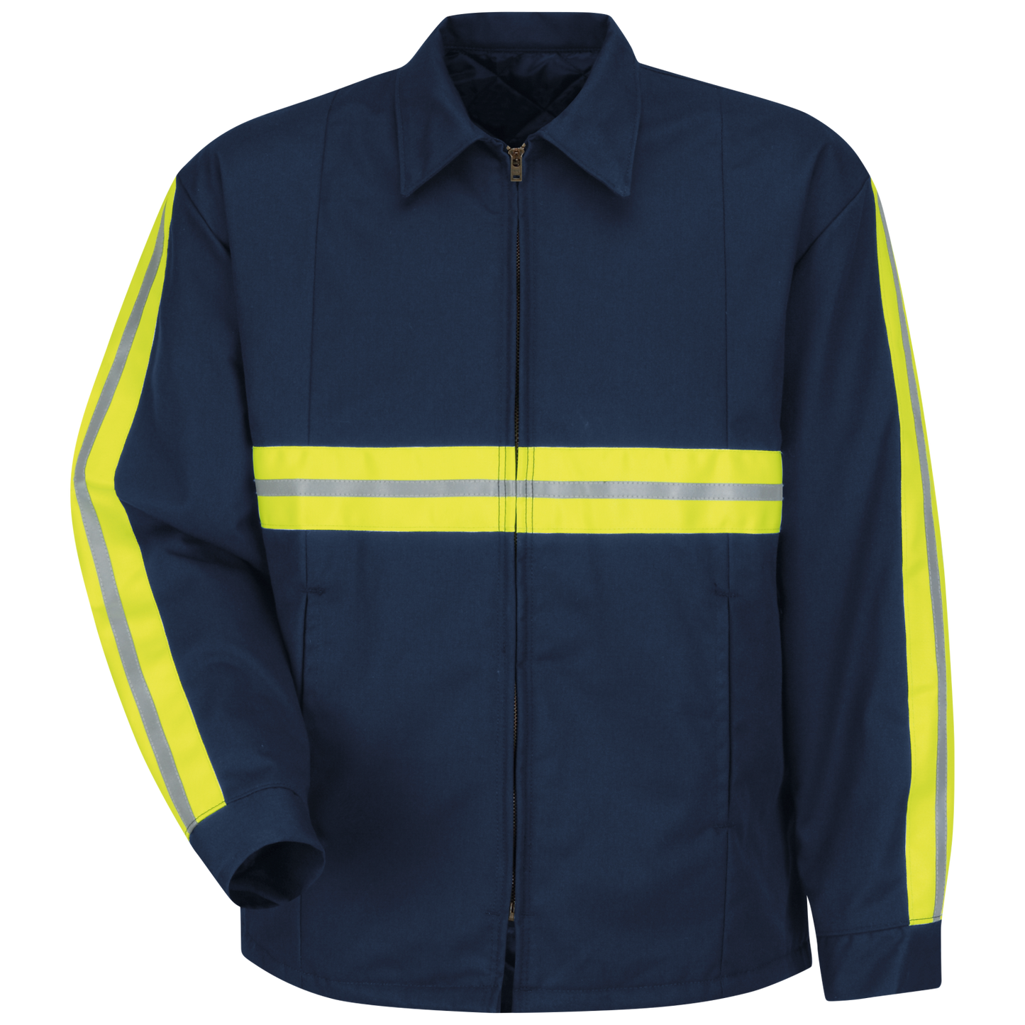 Red Kap Men's Enhanced Visibility Perma-Lined Panel Jacket