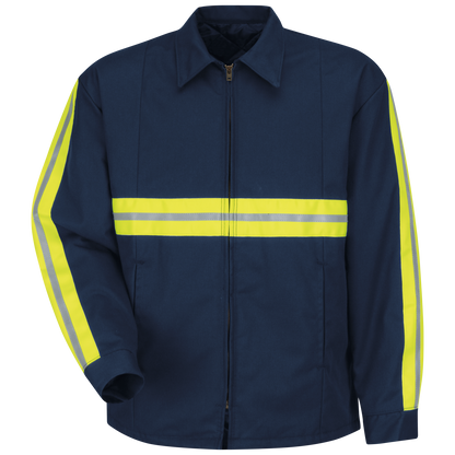 Red Kap Men's Enhanced Visibility Perma-Lined Panel Jacket