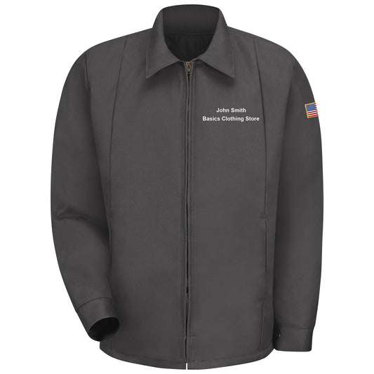 Kubota Perma-lined Panel Jacket -Charcoal - KB50CH