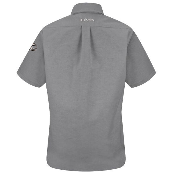 Kubota- Women's Executive Button-Down Shirt - Short Sleeve - Grey