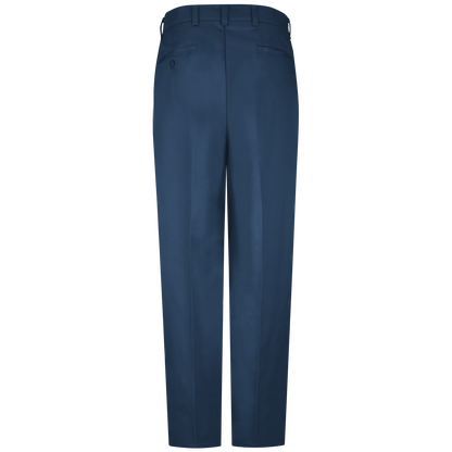 Red Kap Men's Wrinkle-Resistant Cotton Work Pant-Navy