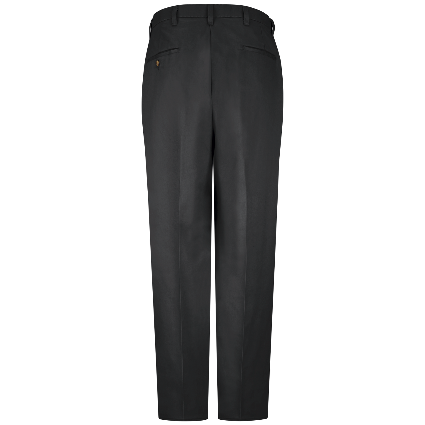 Red Kap Men's Plain Front Cotton Pant-Black