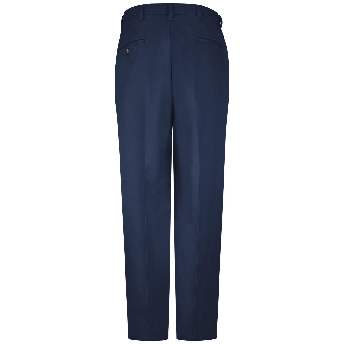 Red Kap Men's Plain Front Cotton Pant-Navy