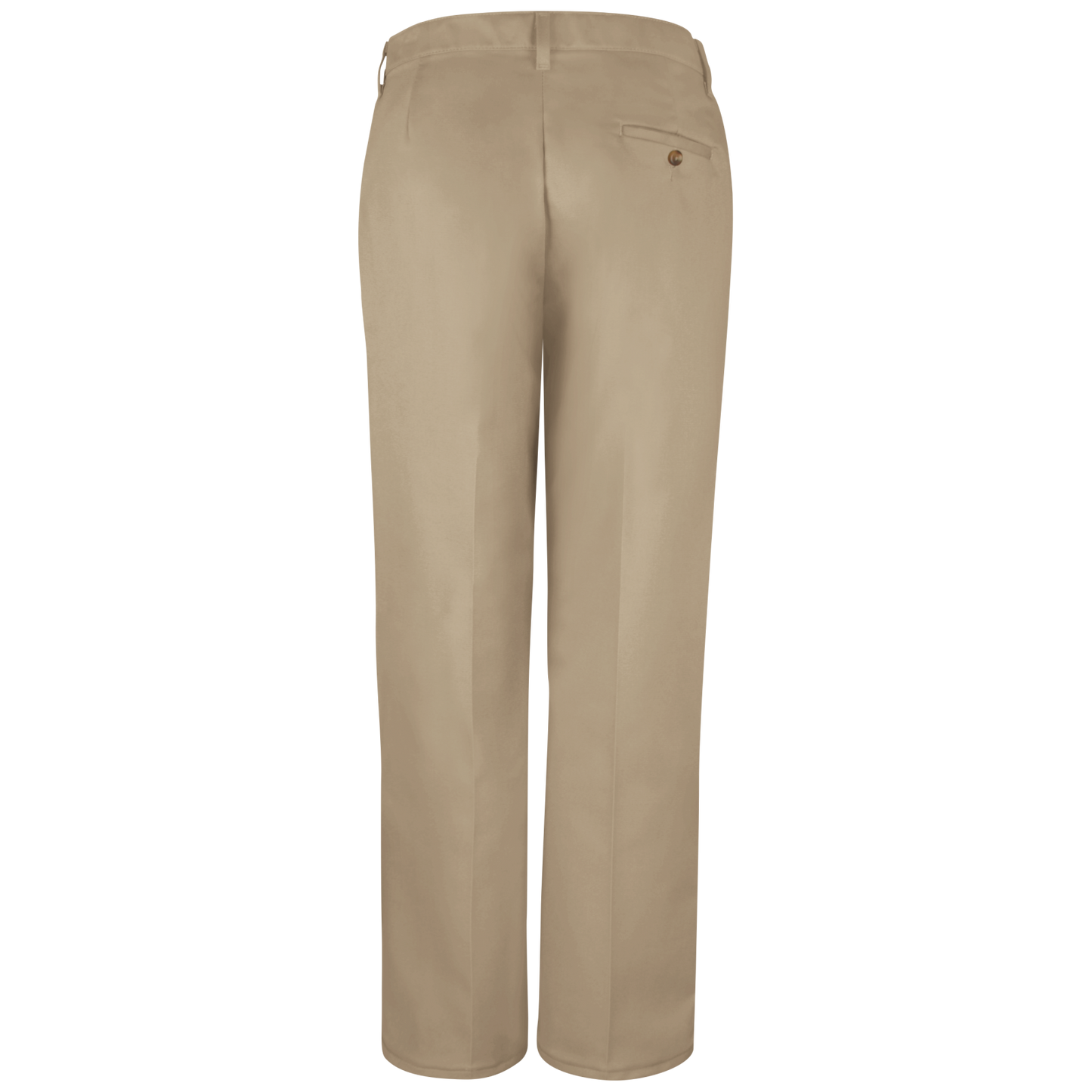 Red Kap Women's Plain Front Cotton Pant -Khaki