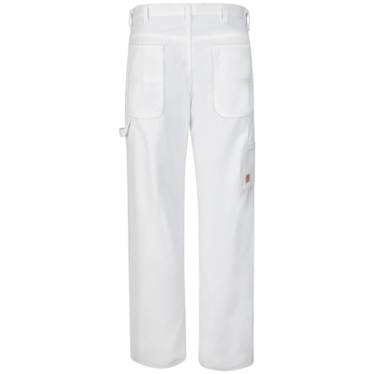 Red Kap Men's Painter Dungaree-White