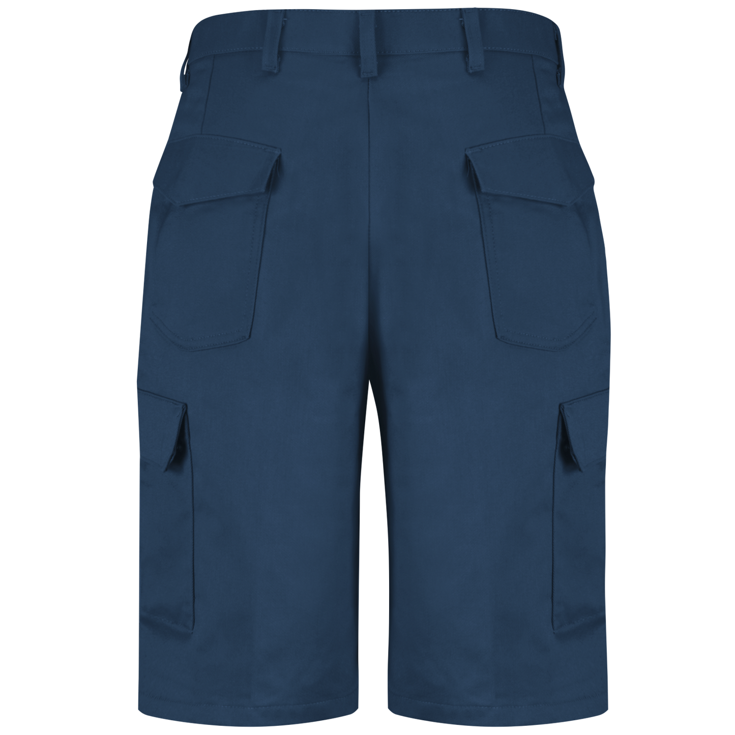 Red Kap Men's Cotton Cargo Shorts-Navy