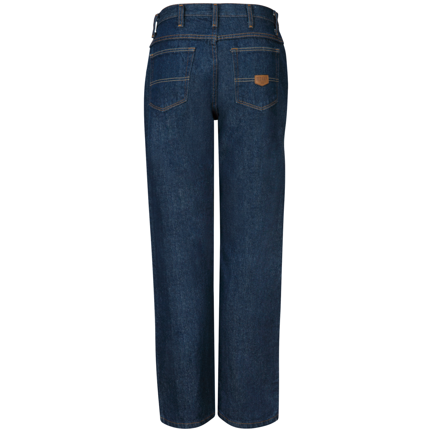 Red Kap Men's Relaxed Fit Jean-Prewashed Indigo