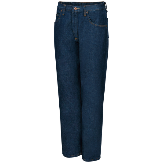 Red Kap Men's Relaxed Fit Jean-Prewashed Indigo