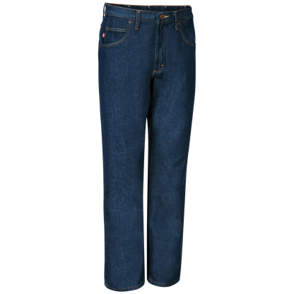 Red Kap Men's Relaxed Fit Jean-Prewashed Indigo