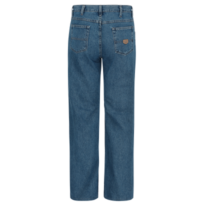 Red Kap Men's Relaxed Fit Jean-Stonewash