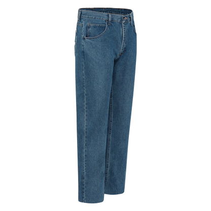 Red Kap Men's Relaxed Fit Jean-Stonewash