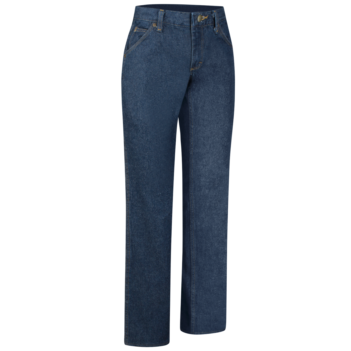 Red Kap Women's Straight Fit Jean -Prewashed Denim