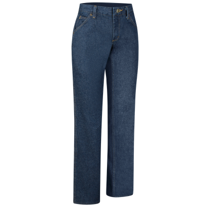 Red Kap Women's Straight Fit Jean -Prewashed Denim