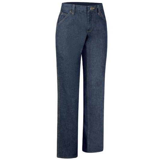 John Deere Women's Straight Fit Jean - Prewashed Denim