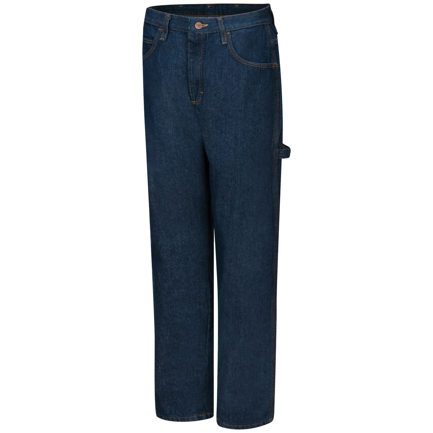 Red Kap Men's Loose Fit Dungaree-Prewashed Indigo