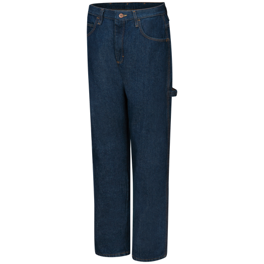 Red Kap Men's Loose Fit Dungaree-Prewashed Indigo