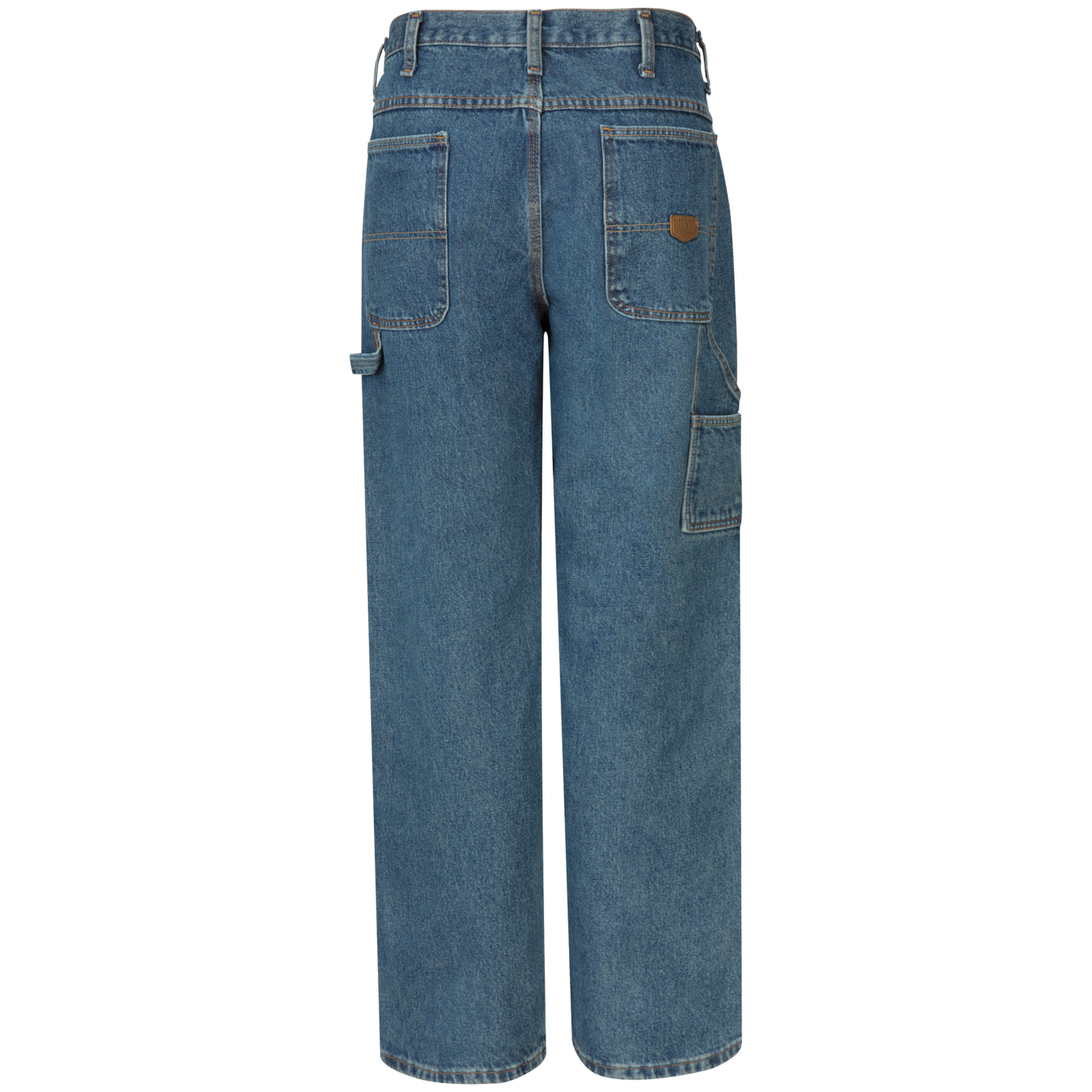 Red Kap Men's Loose Fit Dungaree-Stonewash