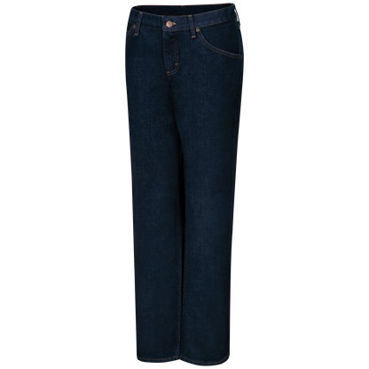 Red Kap Women's Dura-Kap Flex Work Jean -Prewashed Indigo