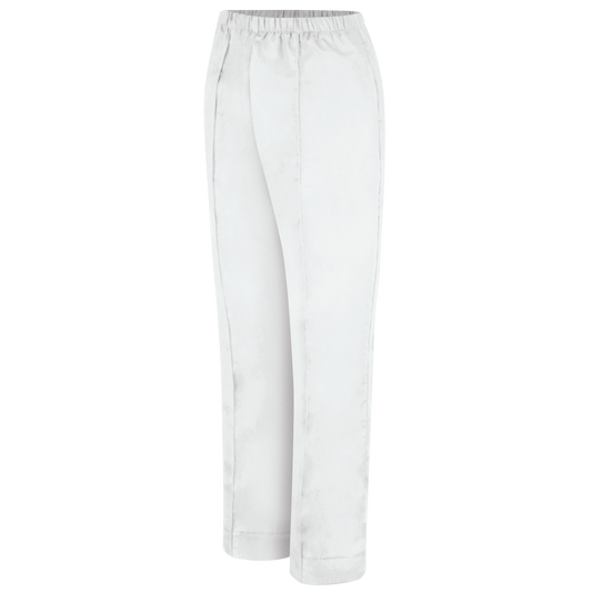 Red Kap Women's Poplin Pant-White