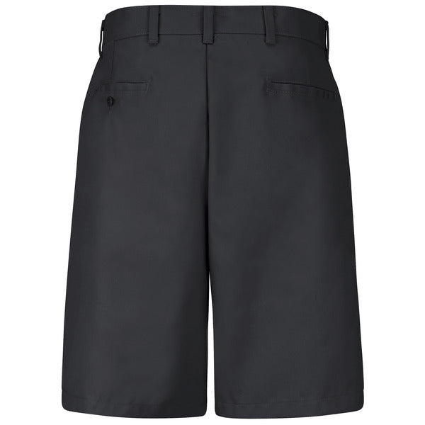 Cadillac Men's Technician Plain Front Short -Black - PT26BK