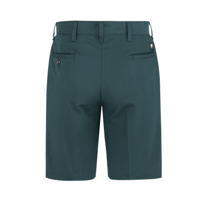 Red Kap Men's Plain Front Shorts-Spruce Green