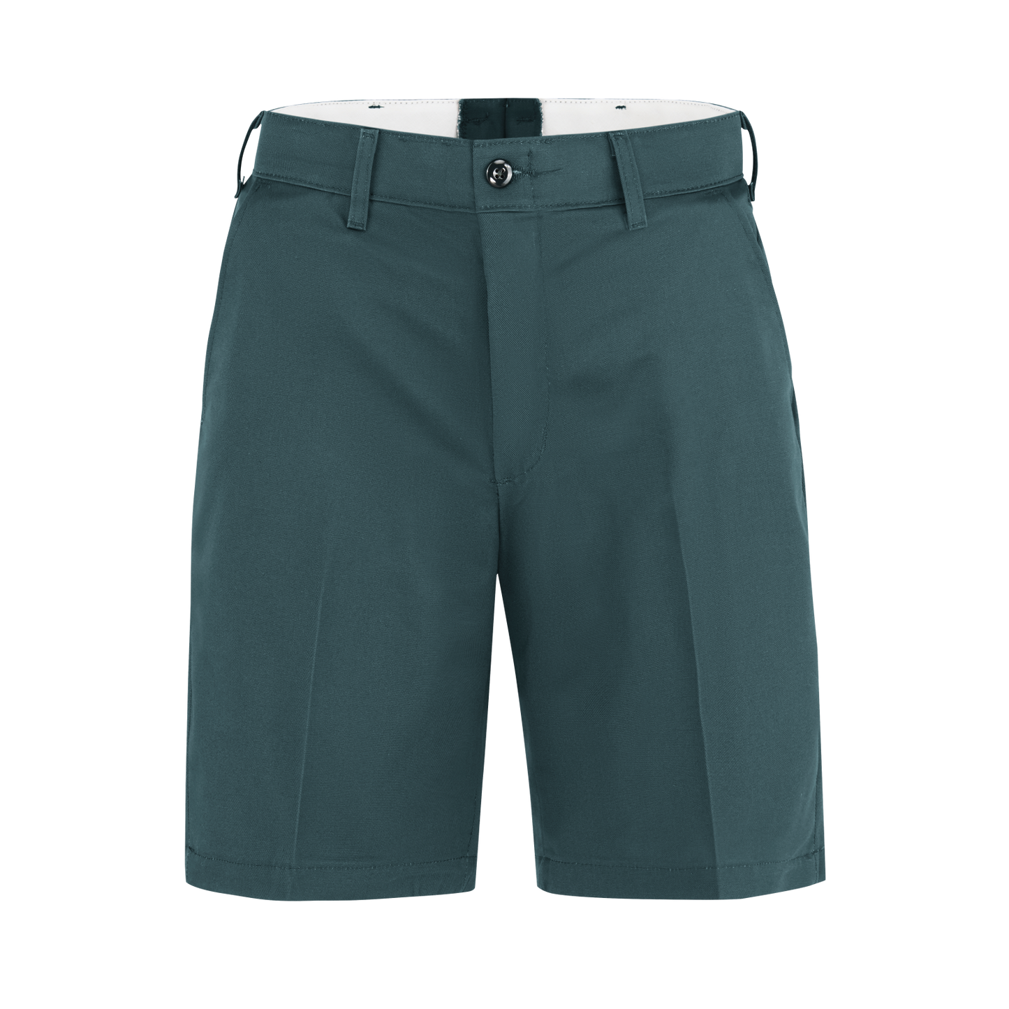 Red Kap Men's Plain Front Shorts-Spruce Green