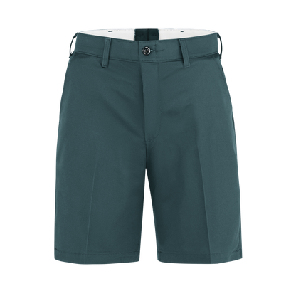 Red Kap Men's Plain Front Shorts-Spruce Green