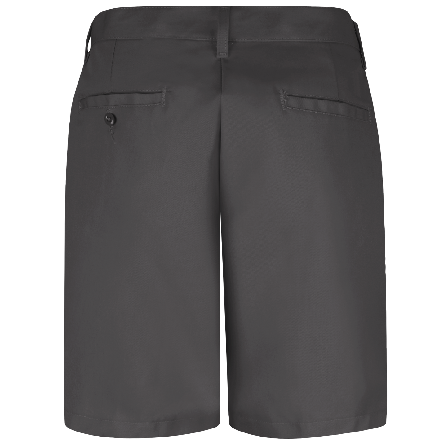 Red Kap Women's Plain Front Shorts -Charcoal