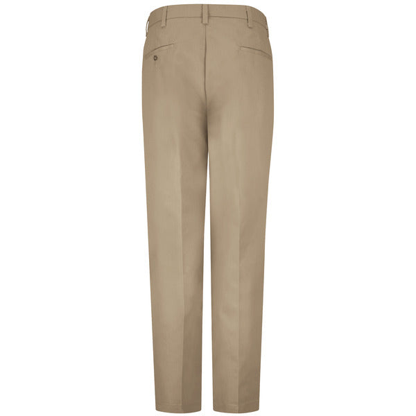 Acura Accelerated Men's Pleated Twill Slacks-Khaki