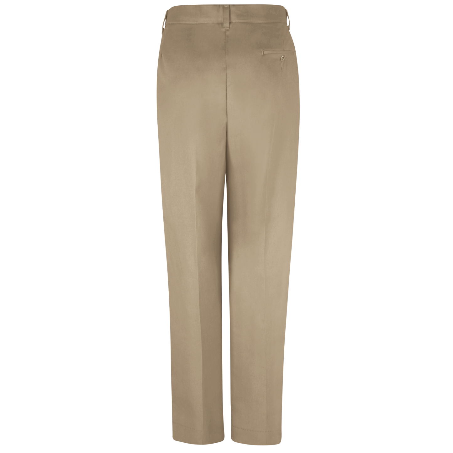 Red Kap Women's Pleated Twill Slacks -Khaki