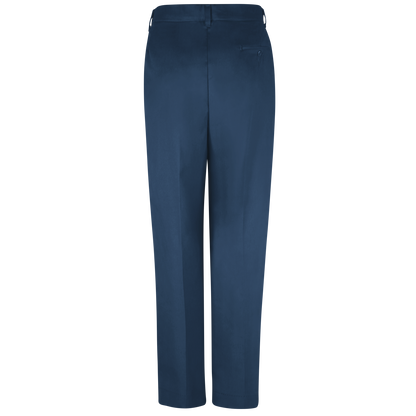 Red Kap Women's Pleated Twill Slacks -Navy