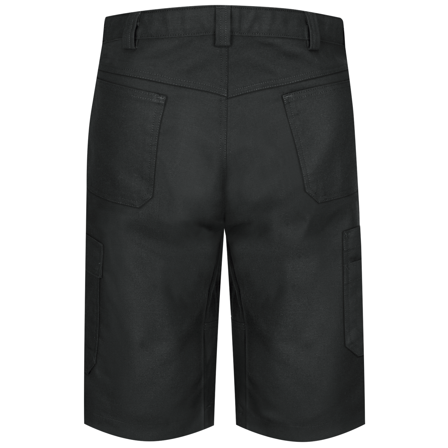 Red Kap Men's Performance Shop Shorts-Black