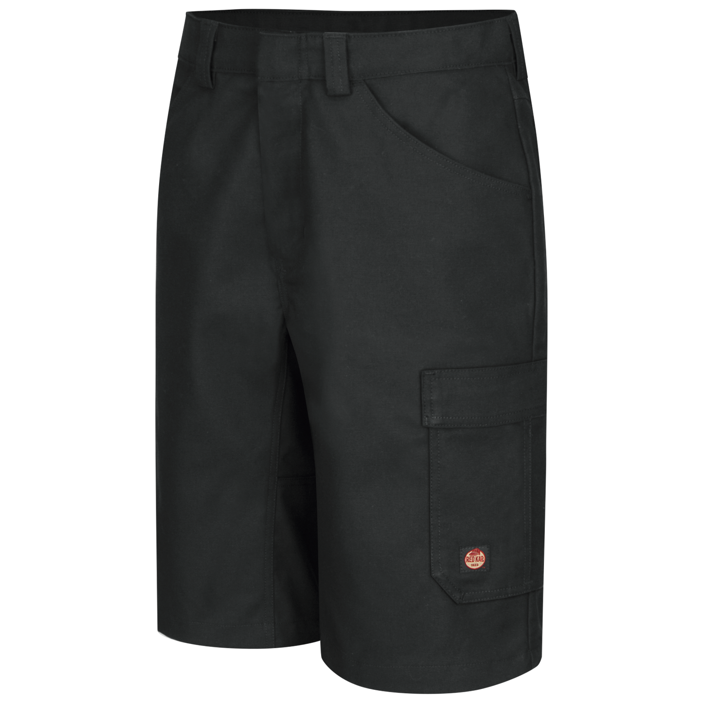 Red Kap Men's Performance Shop Shorts-Black