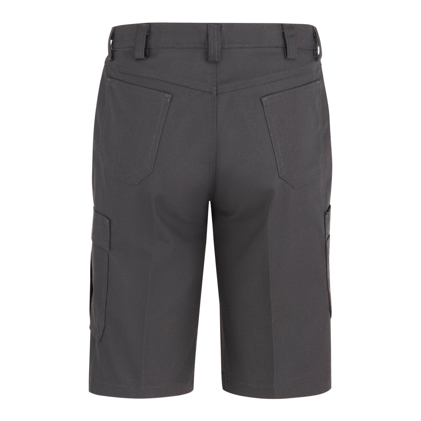 Red Kap Men's Performance Shop Shorts-Charcoal