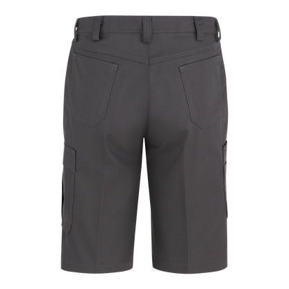 Red Kap Men's Performance Shop Shorts-Charcoal