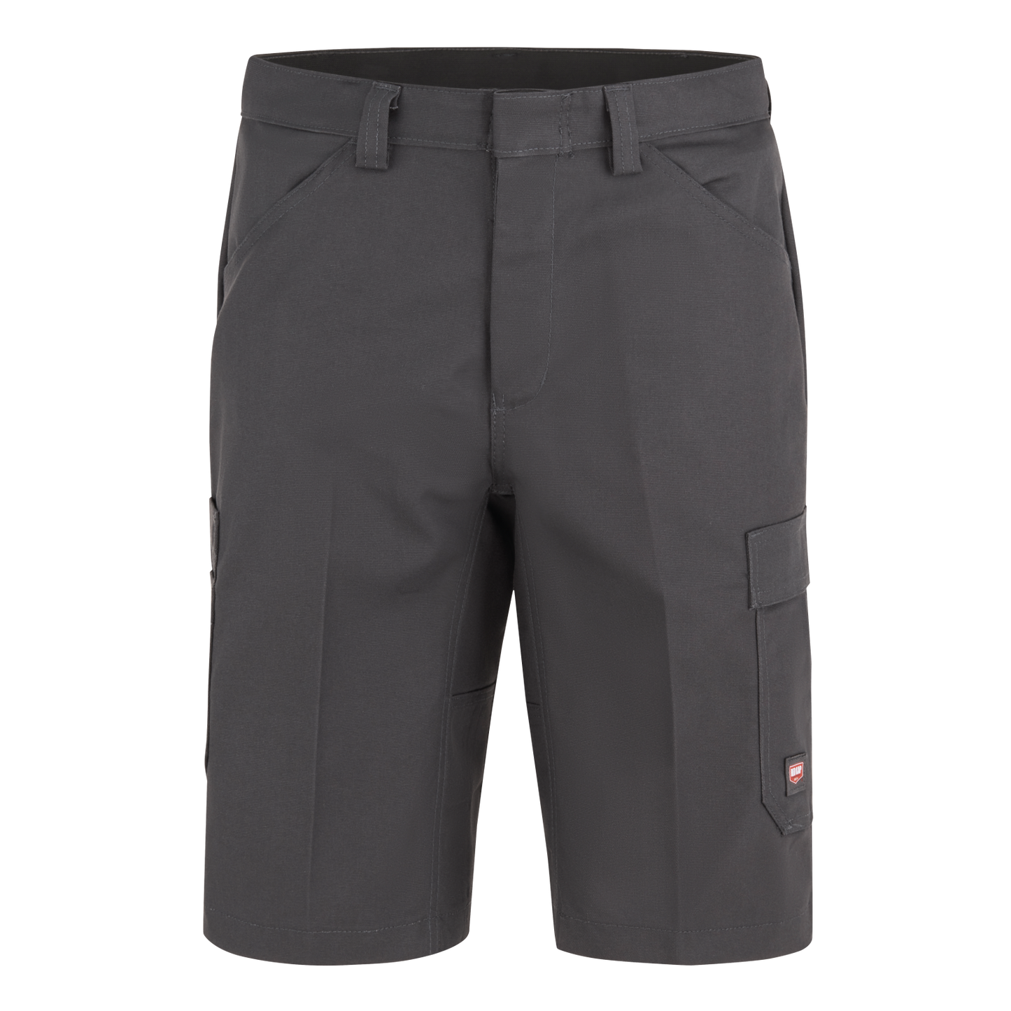 Red Kap Men's Performance Shop Shorts-Charcoal