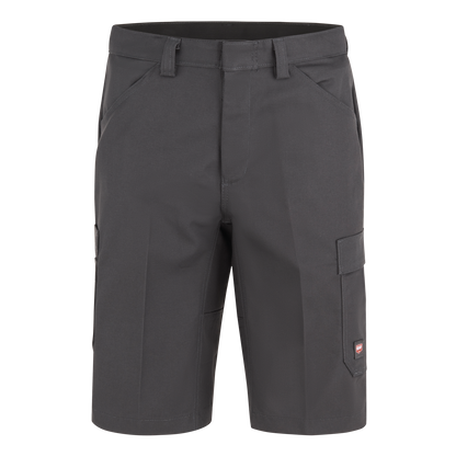 Red Kap Men's Performance Shop Shorts-Charcoal