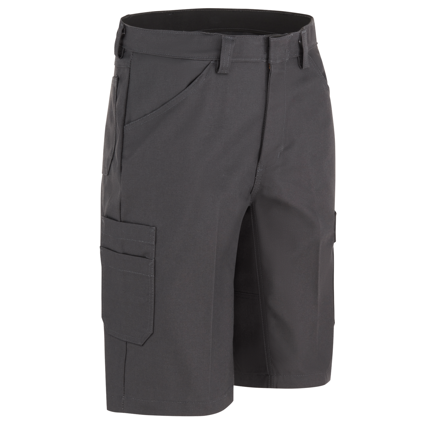 Red Kap Men's Performance Shop Shorts-Charcoal