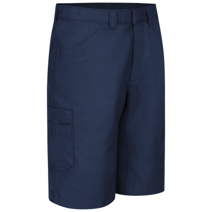 Red Kap Men's Performance Shop Shorts-Navy