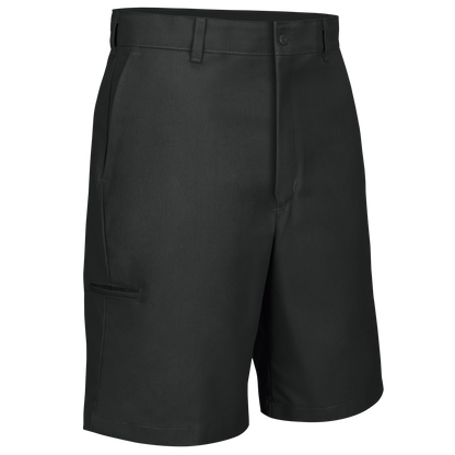 Red Kap Men's Cell Phone Pocket Shorts-Black