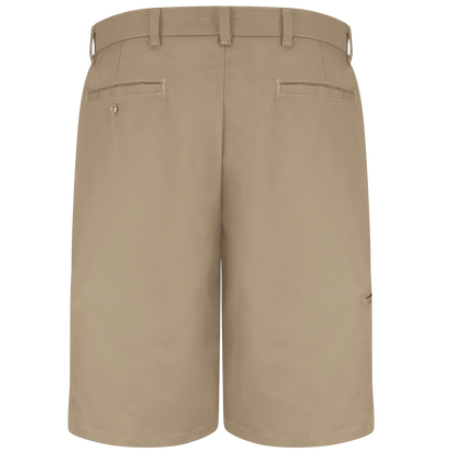 Red Kap Men's Cell Phone Pocket Shorts-Khaki