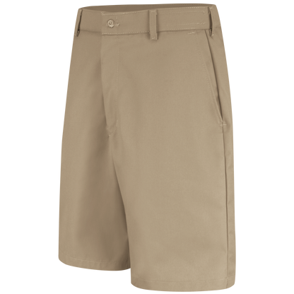 Red Kap Men's Cell Phone Pocket Shorts-Khaki