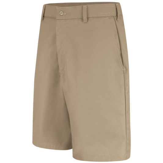 Red Kap Men's Cell Phone Pocket Shorts-Khaki