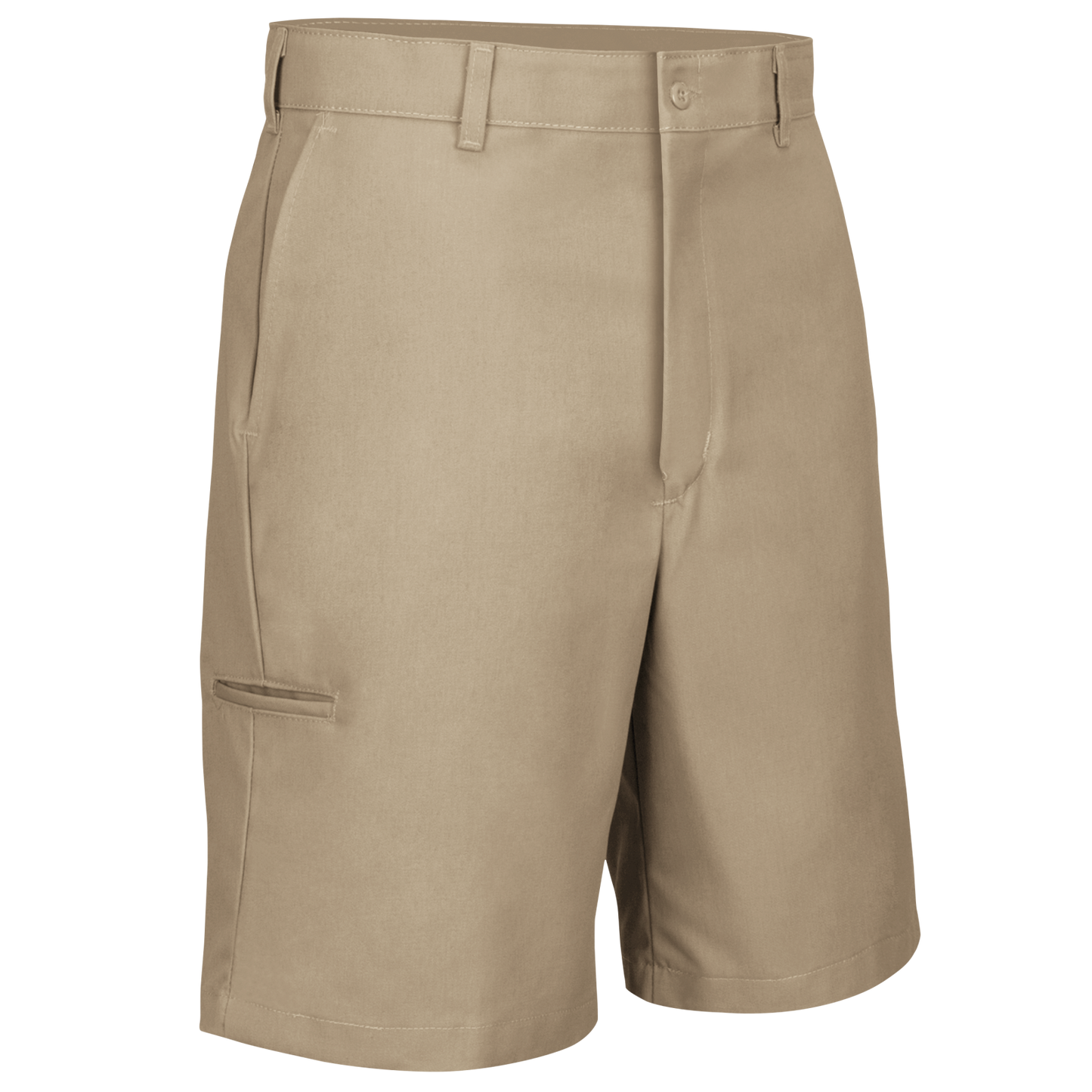 Red Kap Men's Cell Phone Pocket Shorts-Khaki