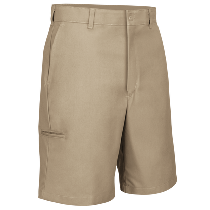 Red Kap Men's Cell Phone Pocket Shorts-Khaki