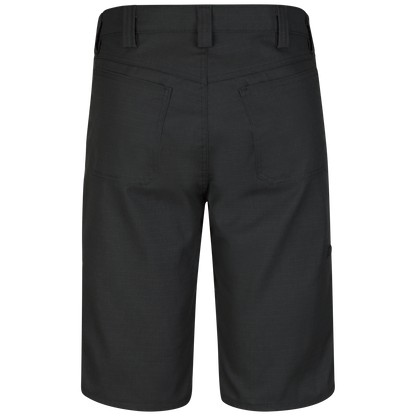 Red Kap Men's Lightweight Crew Shorts-Black